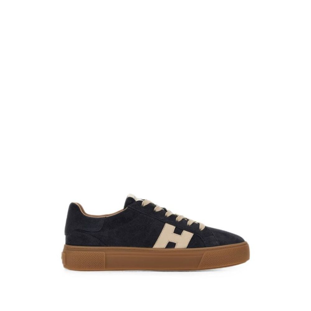 Hogan Men H705 Leather Sneakers